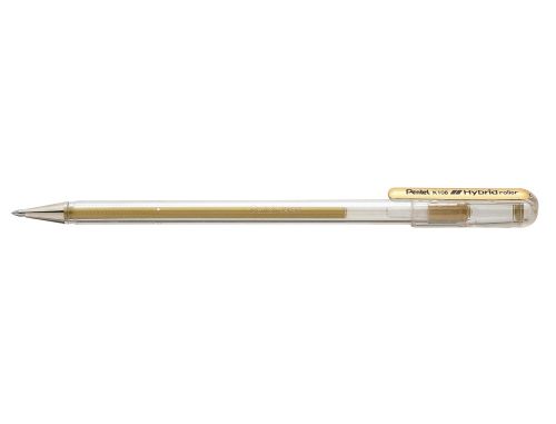 Roller pentel k118 ouro metal , Pentel , 45100 , 4902506060143